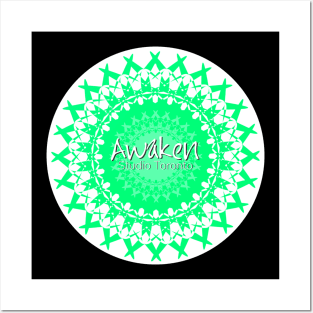 Awaken Mandala Posters and Art